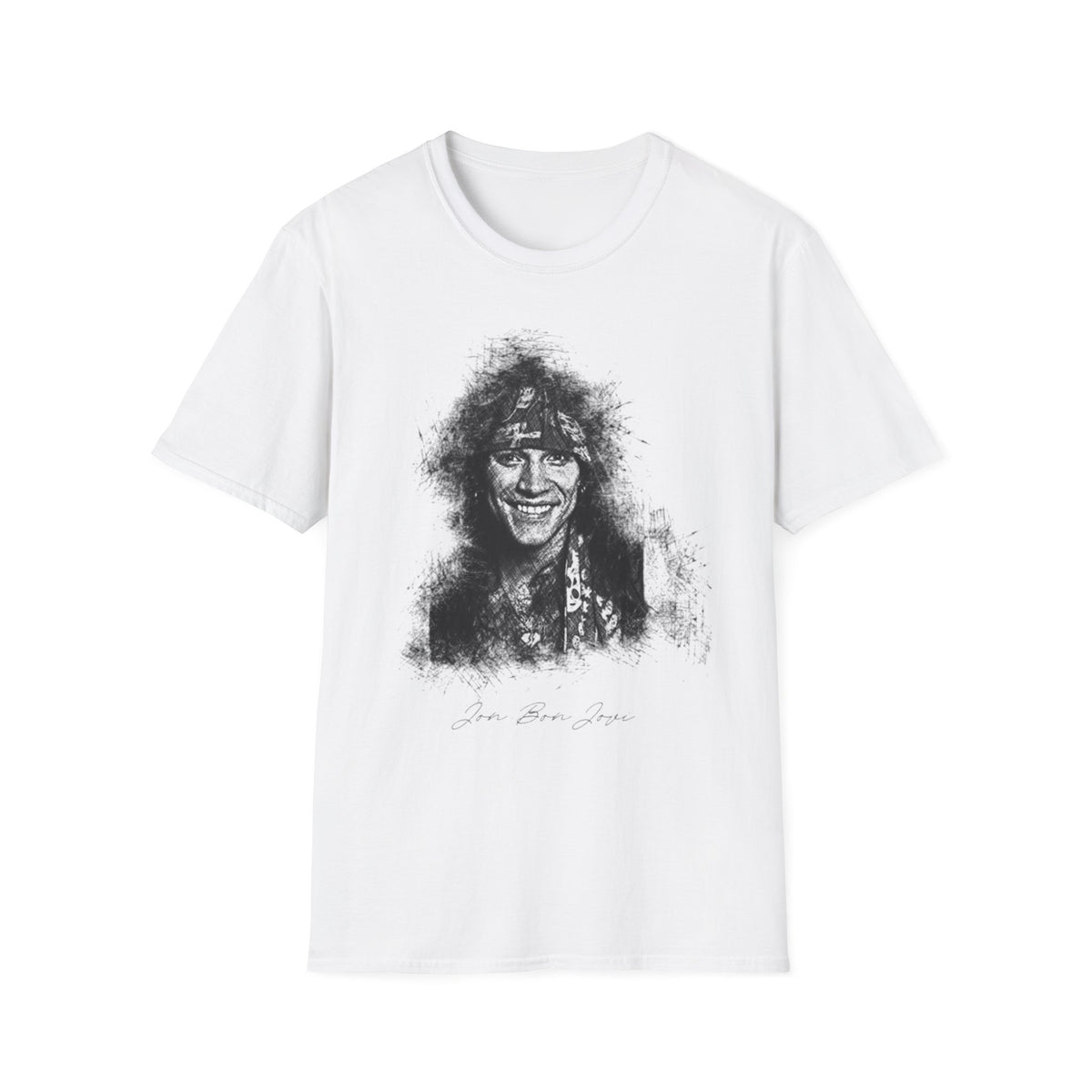 Portrait Graphic T-Shirt — "It's My Life" Back Print