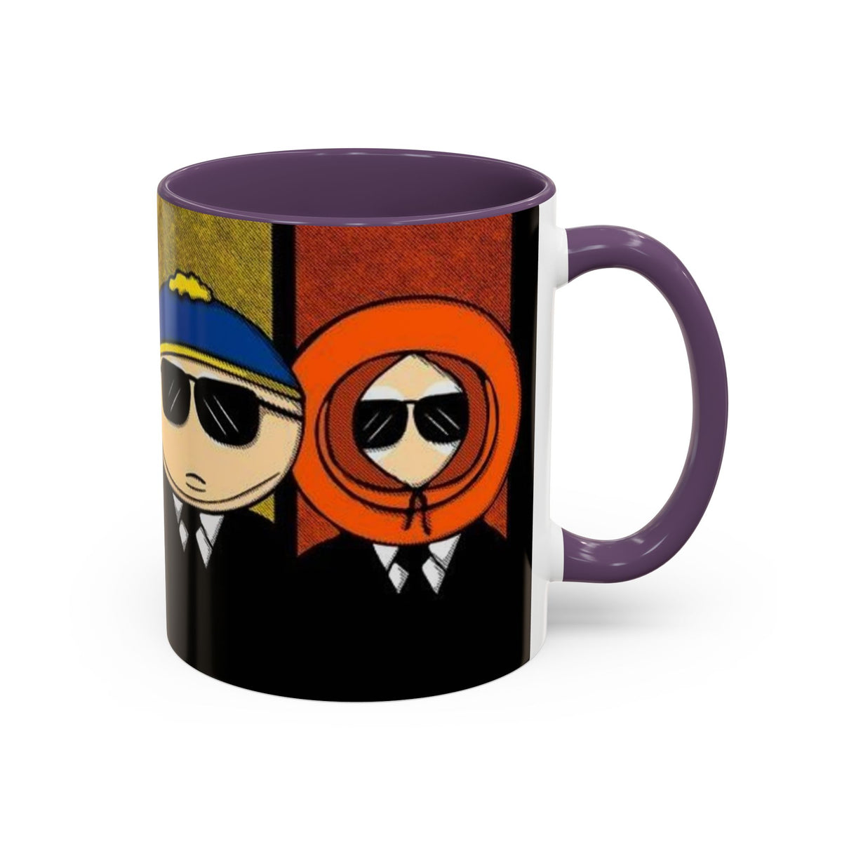 South Park Agents Coffee Mug — Cartman, Kyle & Kenny Sunglasses Accent Mug (11/15oz)