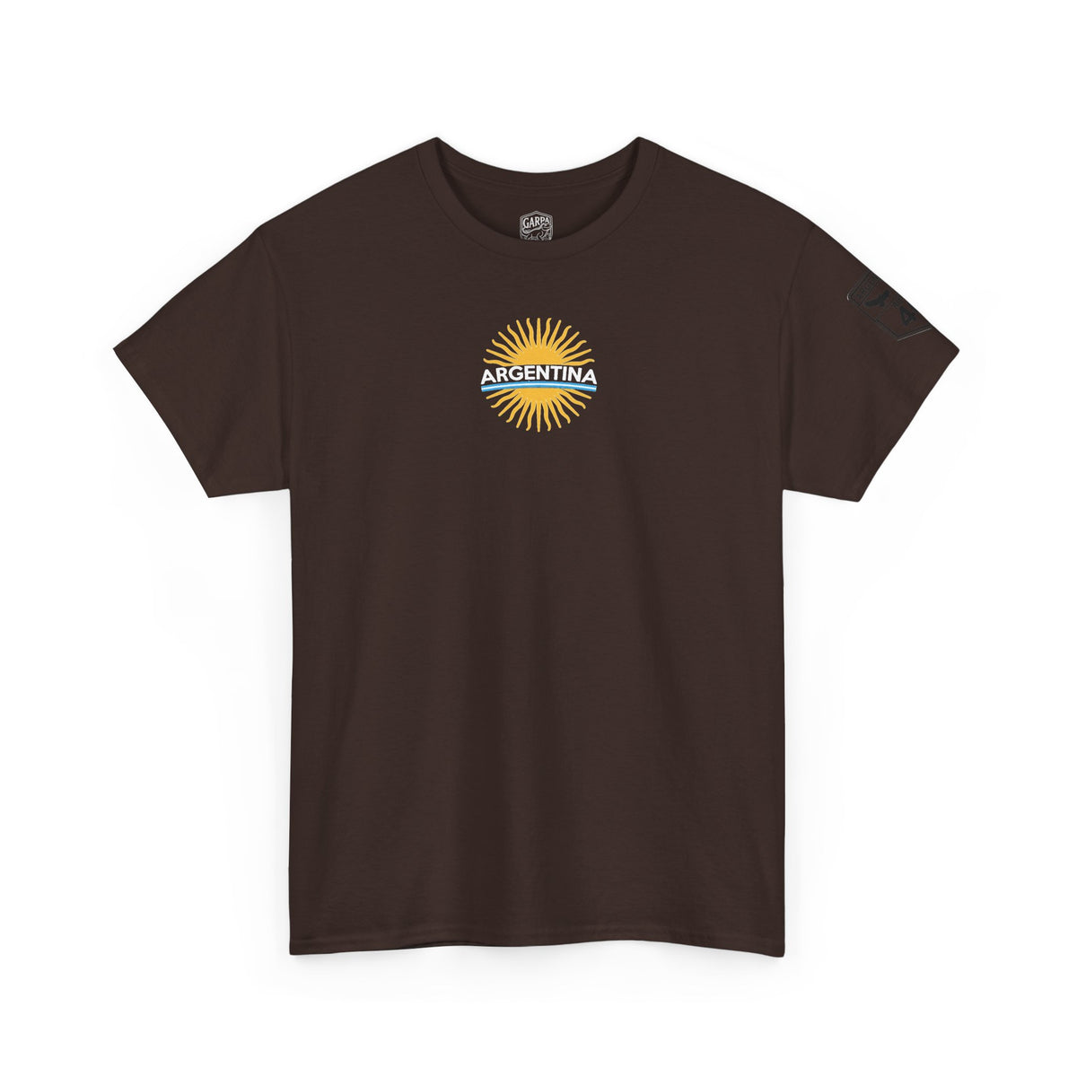 Argentina Soccer Tee — Lionel Messi 10 Jersey Back Illustration