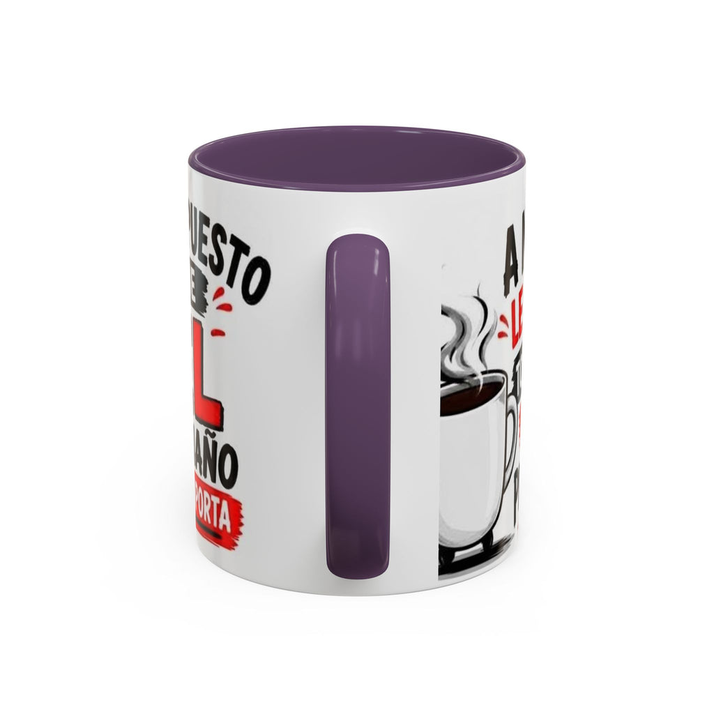 Spanish Funny Coffee Mug — “Por Supuesto Que EL Tamaño Sí Importa” Accent Mug