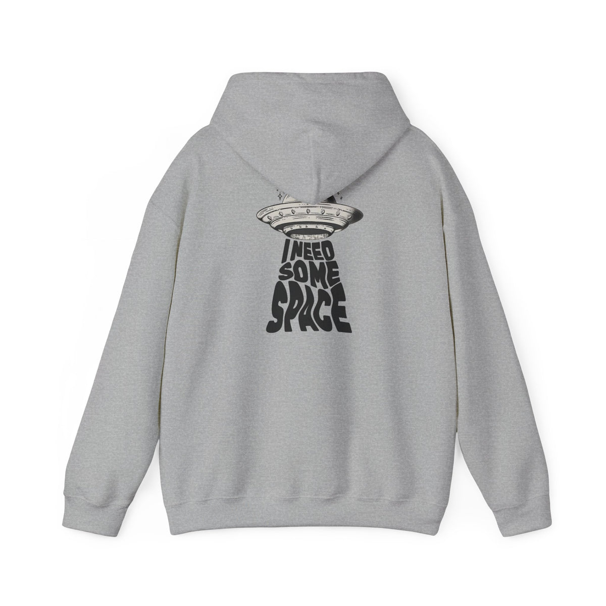 I Need Some Space Hoodie — UFO Graphic Hooded Sweatshirt
