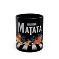 Hakuna Matata Black Mug — Lion King Tribute Coffee Cup (11oz & 15oz)