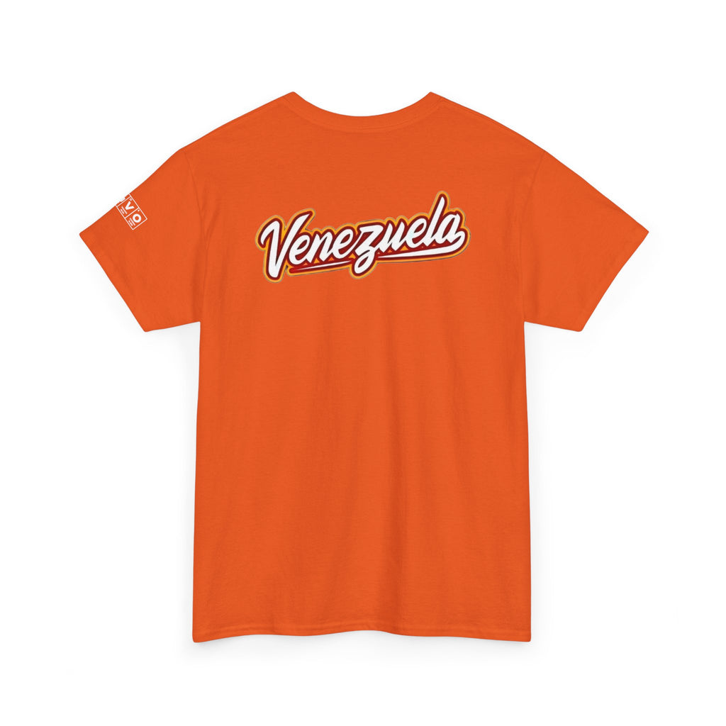 Venezuela Script & VZLA Stars T-Shirt — Retro Venezuelan Pride Tee