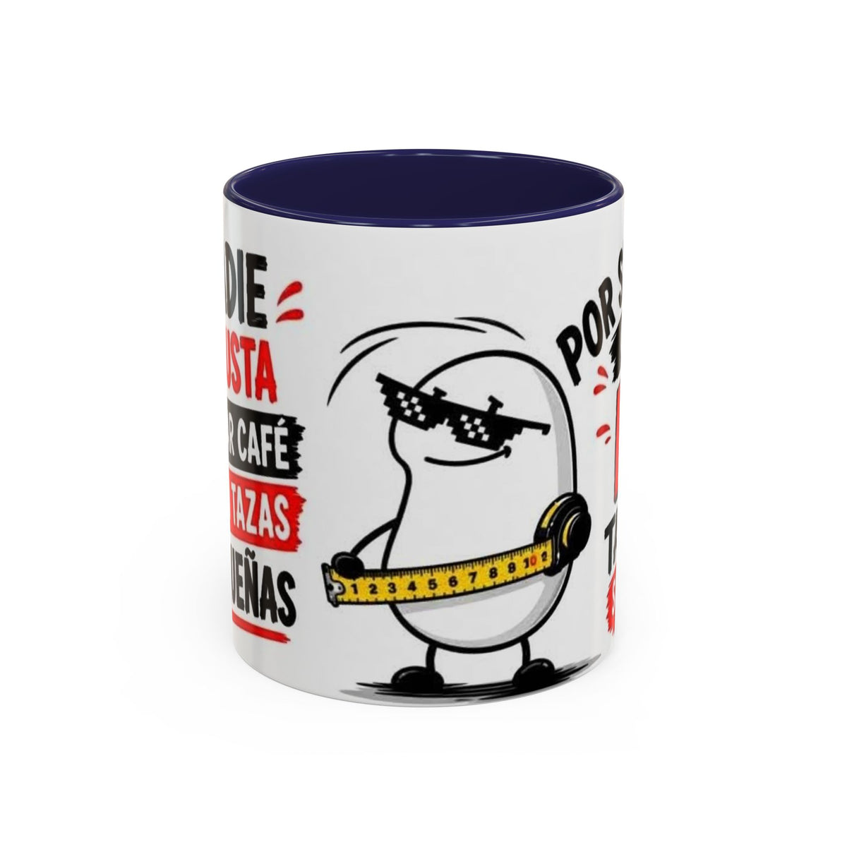 Spanish Funny Coffee Mug — “Por Supuesto Que EL Tamaño Sí Importa” Accent Mug