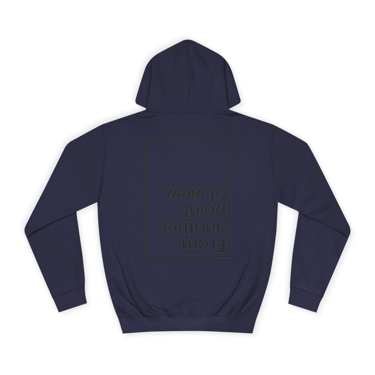 Retro Pixel Dinosaur Hoodie — 'From Another Point of View' Graphic Sweatshirt
