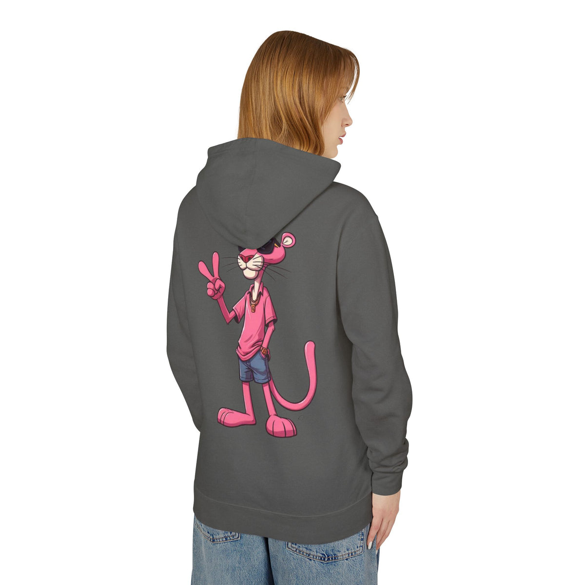 Pink Panther Graphic Hoodie — Retro Cool Cartoon Pullover