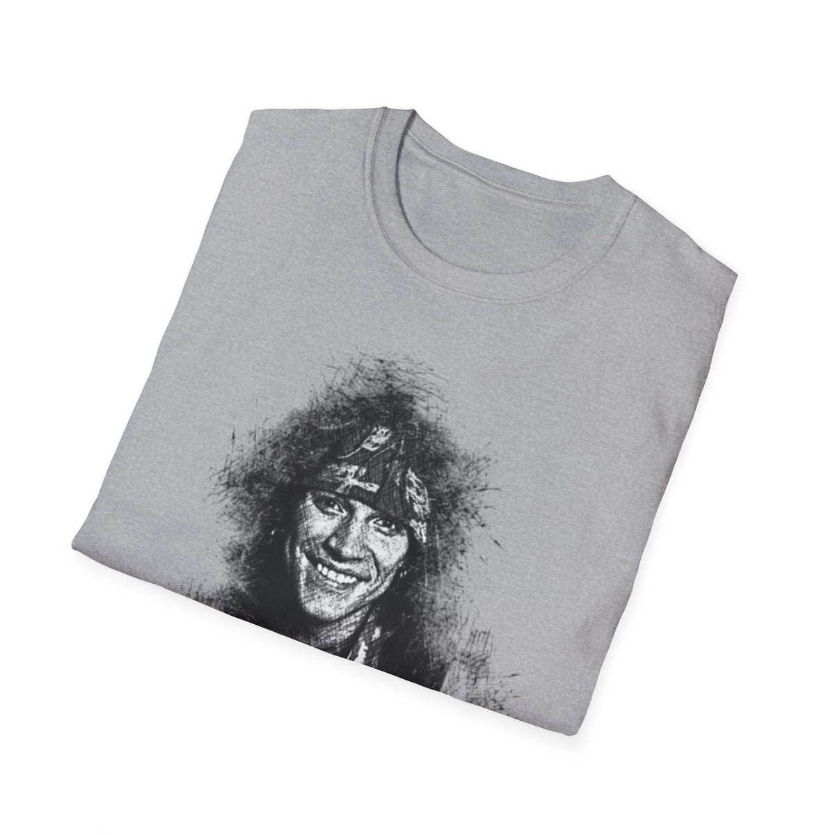 Portrait Graphic T-Shirt — "It's My Life" Back Print