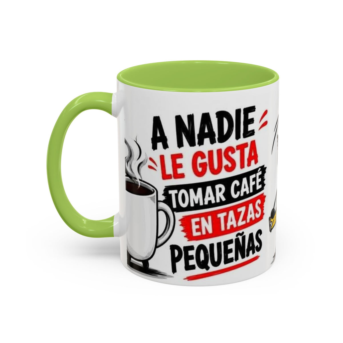 Spanish Funny Coffee Mug — “Por Supuesto Que EL Tamaño Sí Importa” Accent Mug