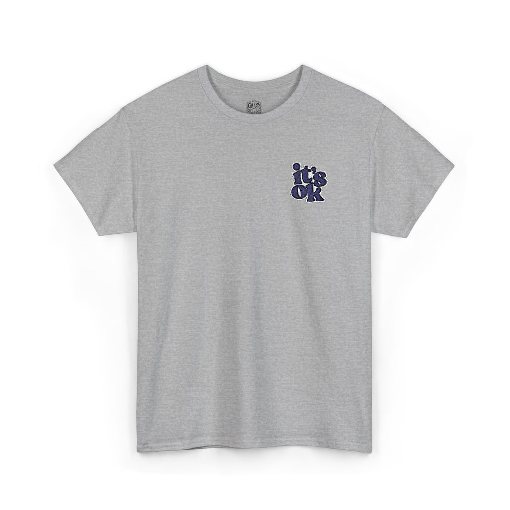 Minimalist Embroidered Monogram T-Shirt
