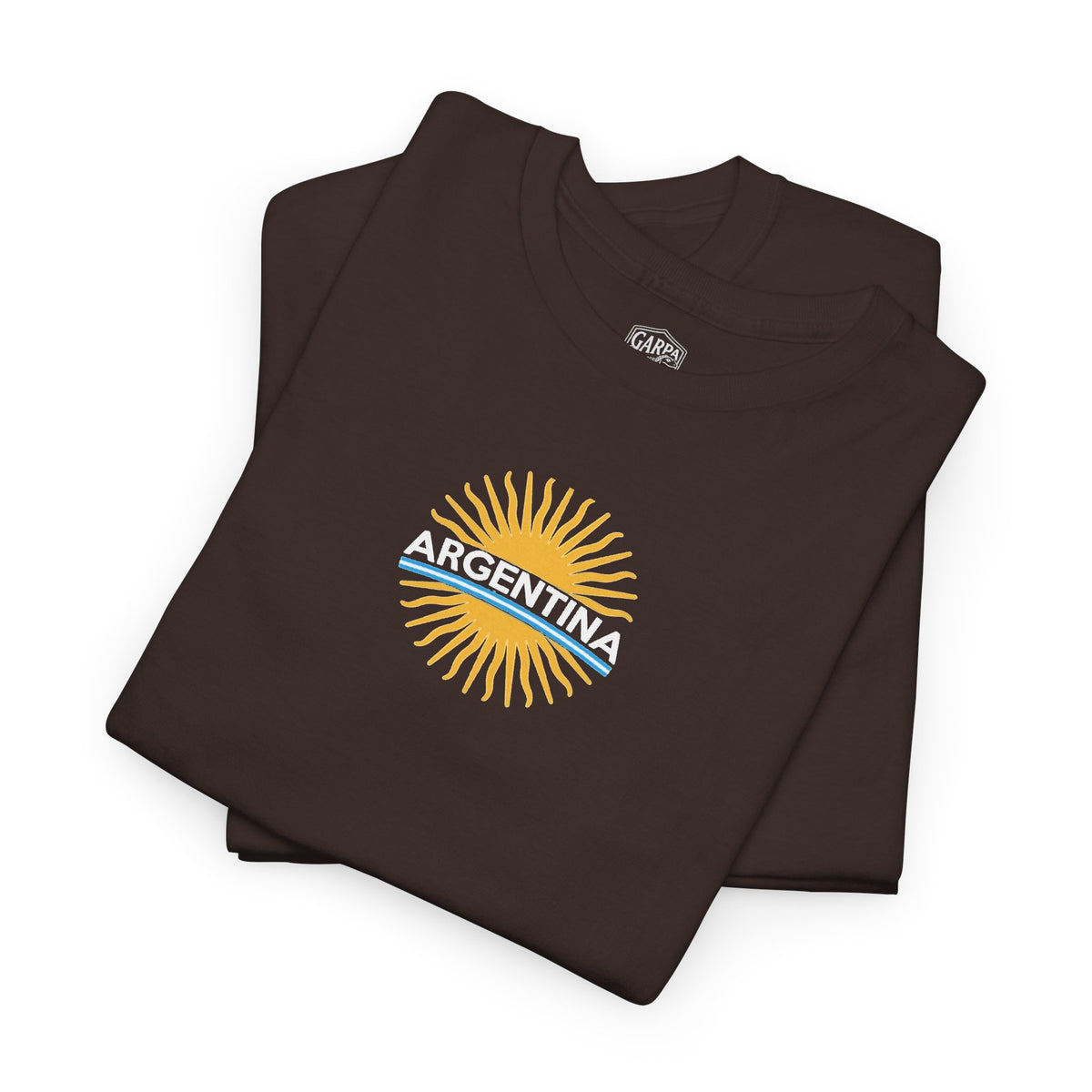 Argentina Soccer Tee — Lionel Messi 10 Jersey Back Illustration