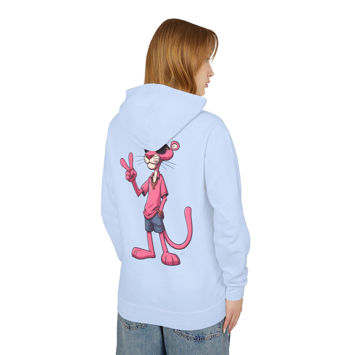 Pink Panther Graphic Hoodie — Retro Cool Cartoon Pullover