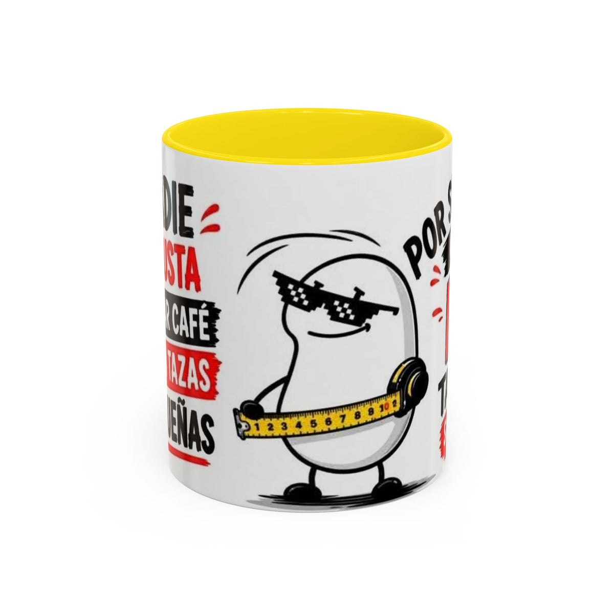 Spanish Funny Coffee Mug — “Por Supuesto Que EL Tamaño Sí Importa” Accent Mug