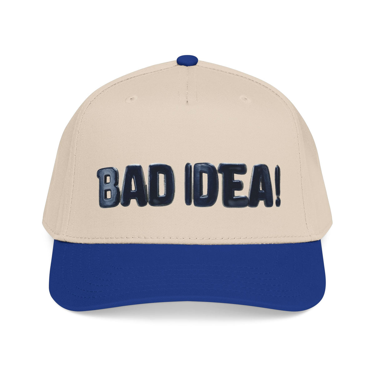 Bad Idea Baseball Cap – Embroidered Retro Dad Hat