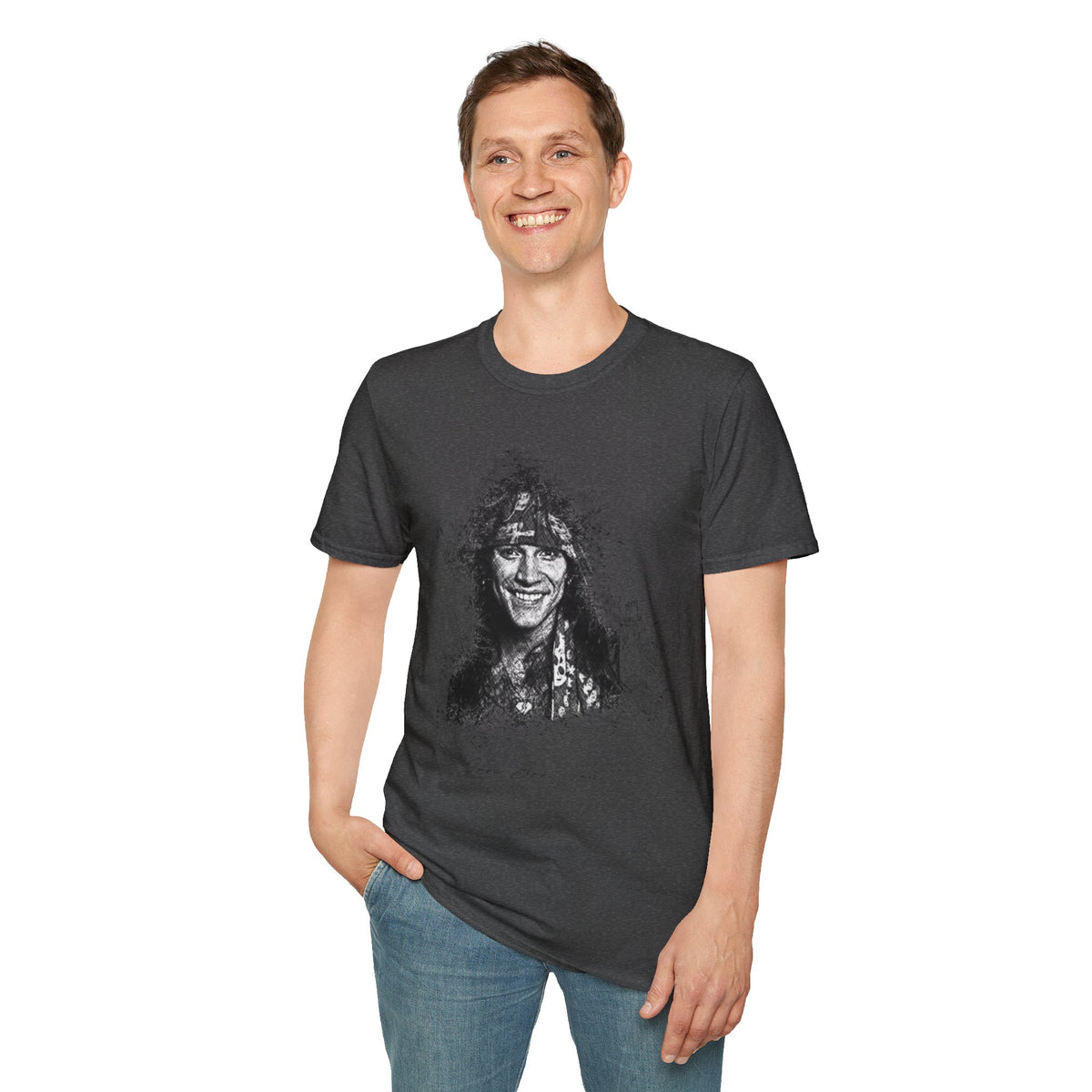 Portrait Graphic T-Shirt — "It's My Life" Back Print