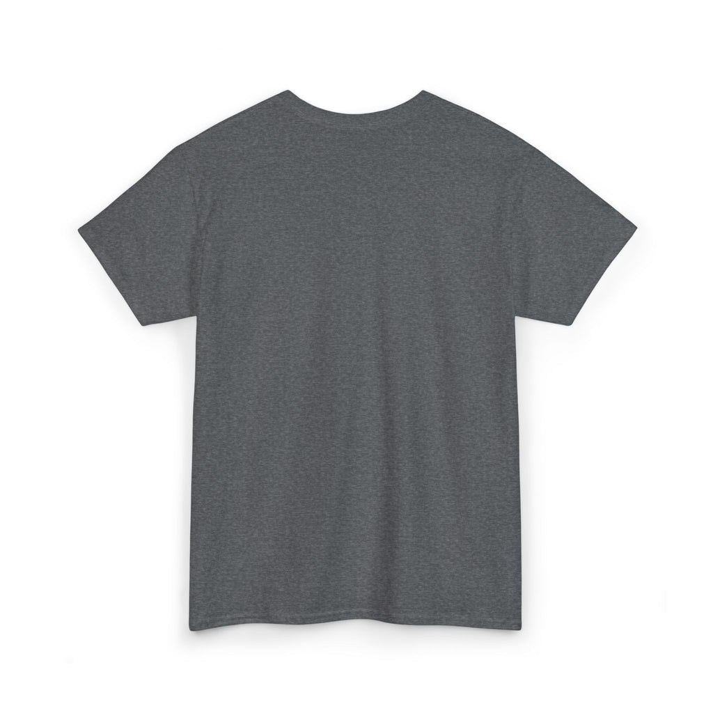 White Graphic Tee — Small Black Circular 'SALT LIFE' Chest Logo