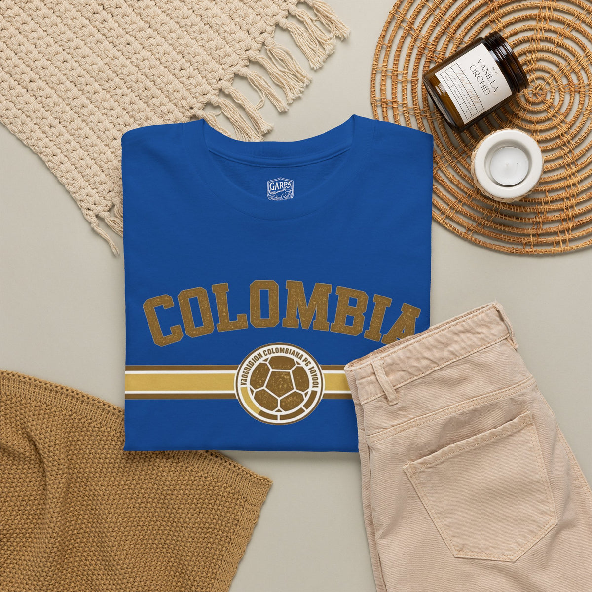 Colombia Soccer T-Shirt – Football Fan Tee