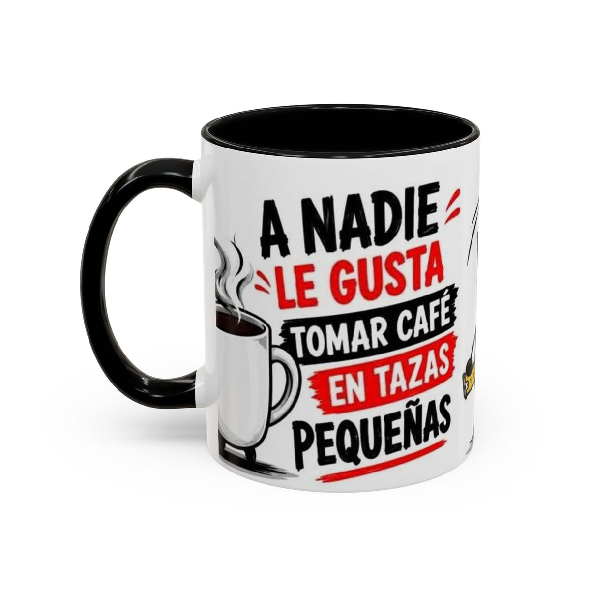 Spanish Funny Coffee Mug — “Por Supuesto Que EL Tamaño Sí Importa” Accent Mug