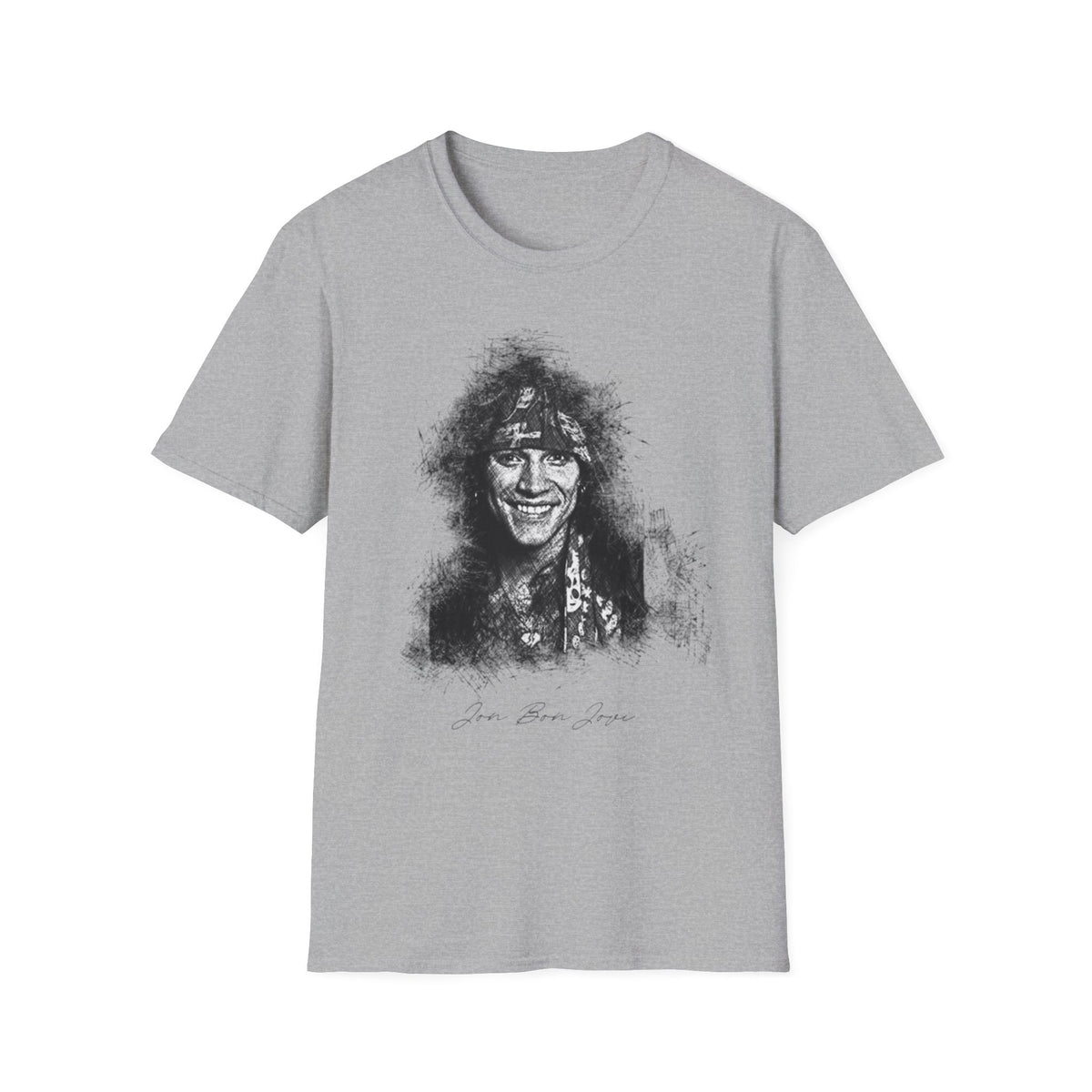 Portrait Graphic T-Shirt — "It's My Life" Back Print