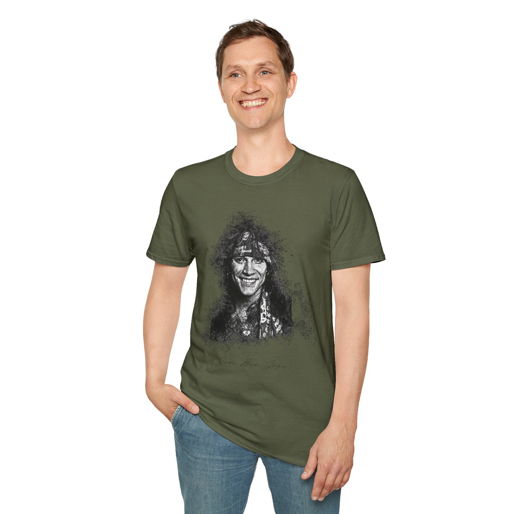 Portrait Graphic T-Shirt — "It's My Life" Back Print