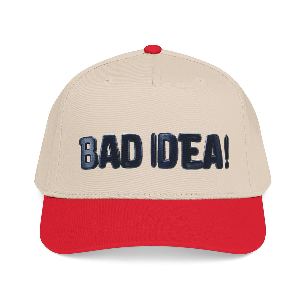 Bad Idea Baseball Cap – Embroidered Retro Dad Hat