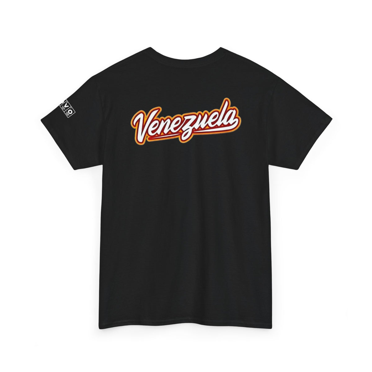 Venezuela Script & VZLA Stars T-Shirt — Retro Venezuelan Pride Tee