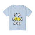 I'm Cool Boy Toddler T-Shirt – Smiley Face Graphic Tee for Little Boys