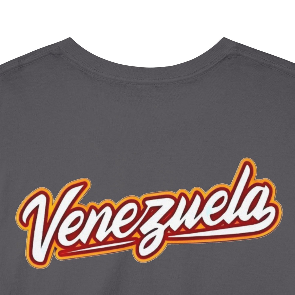 Venezuela Script & VZLA Stars T-Shirt — Retro Venezuelan Pride Tee
