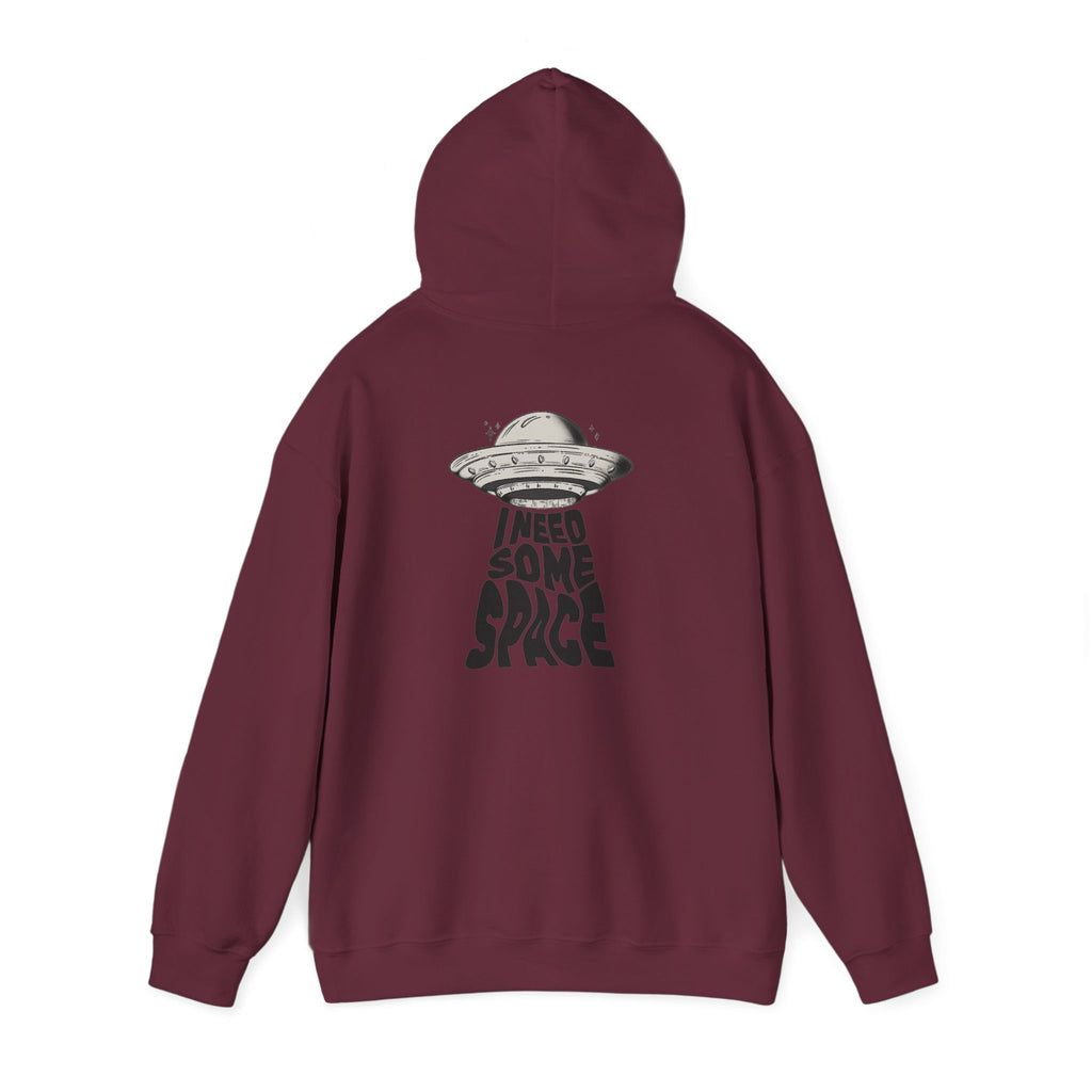 I Need Some Space Hoodie — UFO Graphic Hooded Sweatshirt