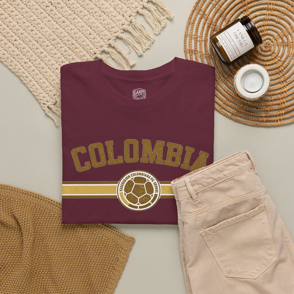 Colombia Soccer T-Shirt – Football Fan Tee