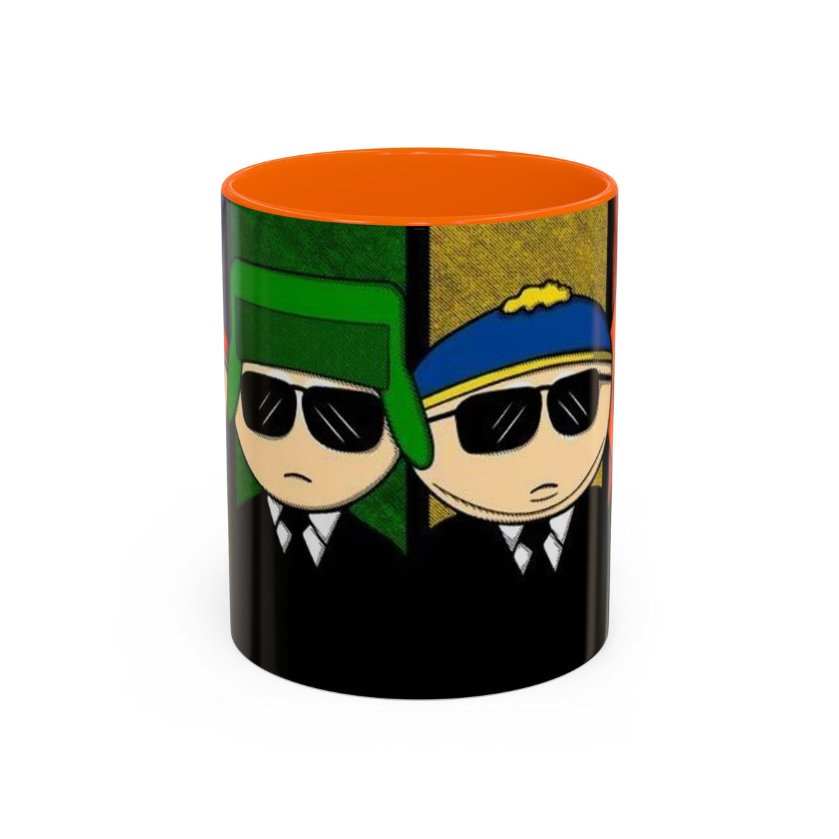 South Park Agents Coffee Mug — Cartman, Kyle & Kenny Sunglasses Accent Mug (11/15oz)
