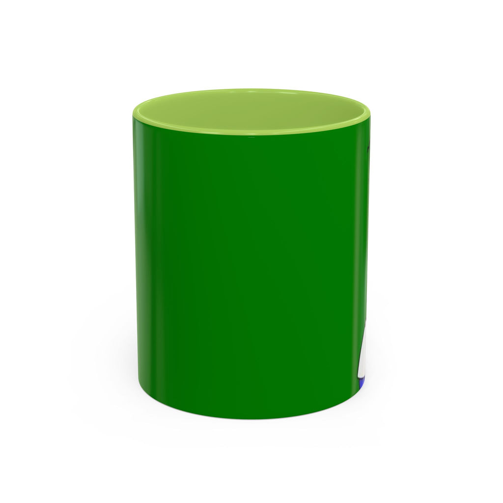 Coffee Mug — Homer Simpson Peeking Design (Accent 11/15oz)