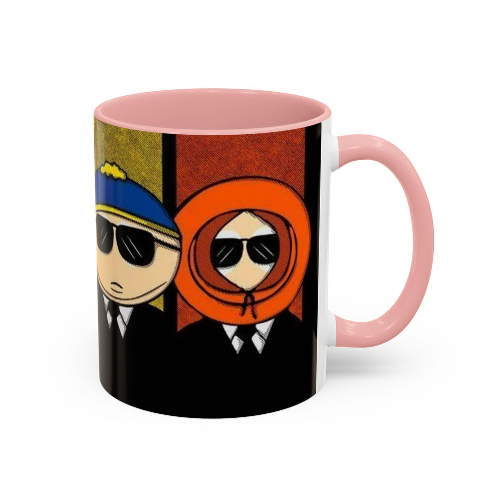 South Park Agents Coffee Mug — Cartman, Kyle & Kenny Sunglasses Accent Mug (11/15oz)