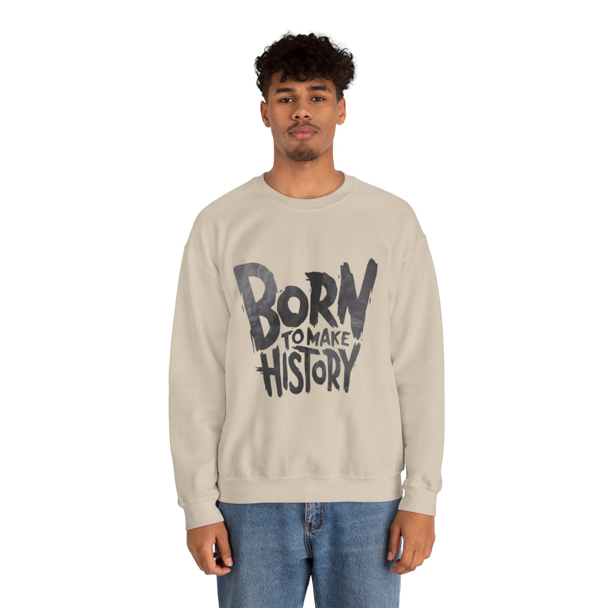 Born to Make History Crewneck Sweatshirt