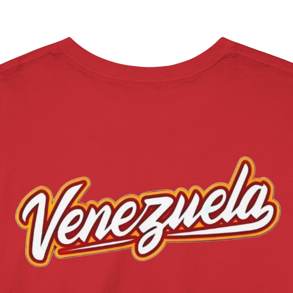 Venezuela Script & VZLA Stars T-Shirt — Retro Venezuelan Pride Tee