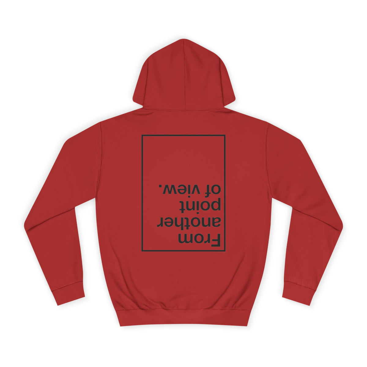 Retro Pixel Dinosaur Hoodie — 'From Another Point of View' Graphic Sweatshirt