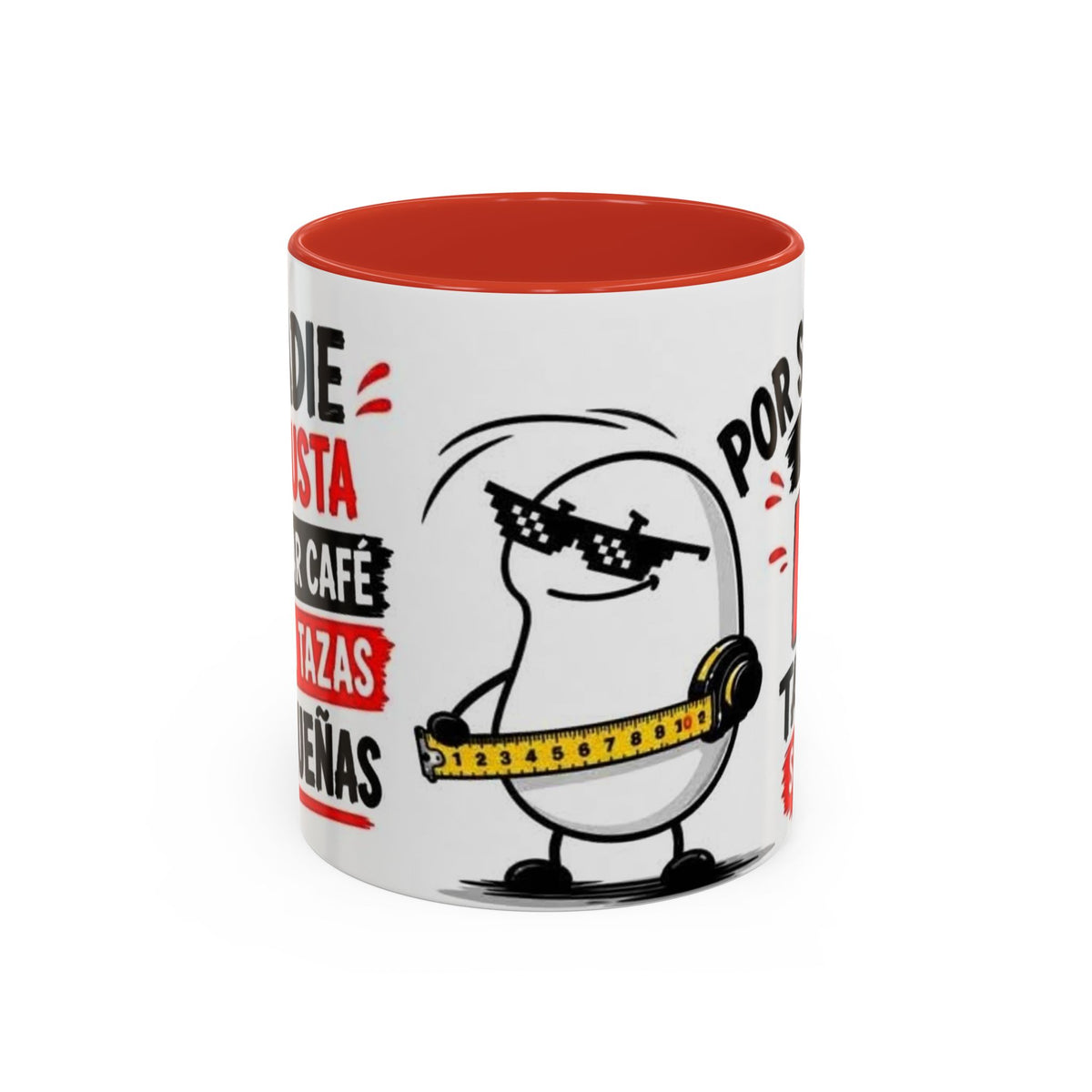 Spanish Funny Coffee Mug — “Por Supuesto Que EL Tamaño Sí Importa” Accent Mug