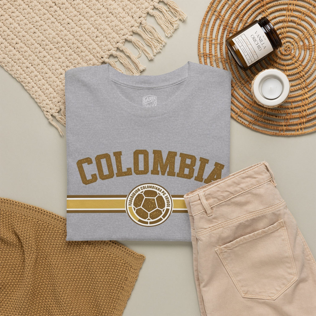 Colombia Soccer T-Shirt – Football Fan Tee