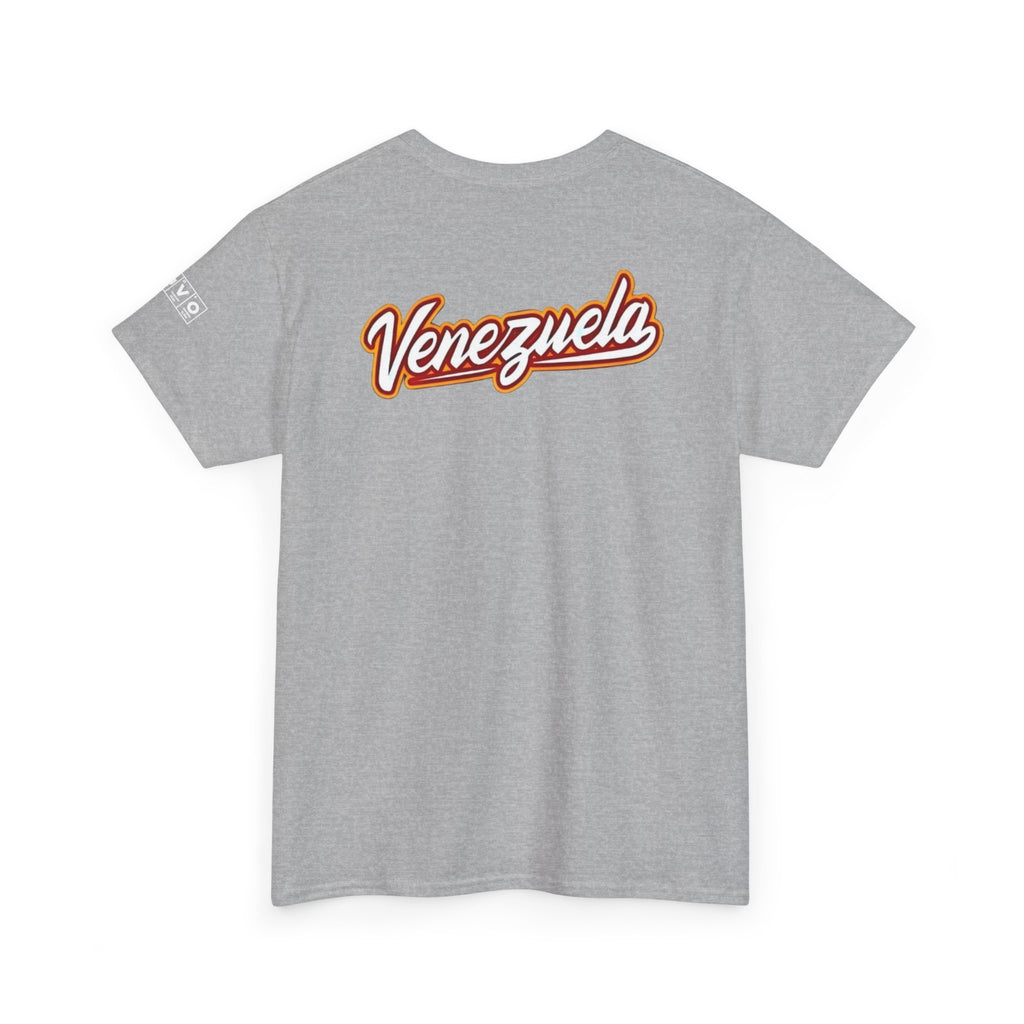 Venezuela Script & VZLA Stars T-Shirt — Retro Venezuelan Pride Tee