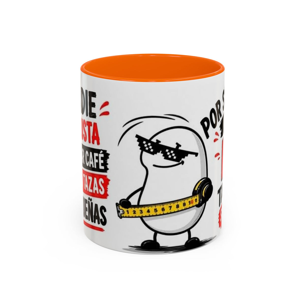 Spanish Funny Coffee Mug — “Por Supuesto Que EL Tamaño Sí Importa” Accent Mug